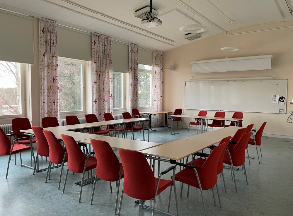 Bild på konferenssal Mora folkhögskola
