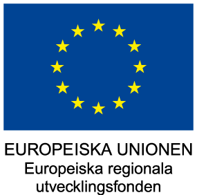 Logotyp f&ouml;r Europeiska regionala utvecklingsfonden